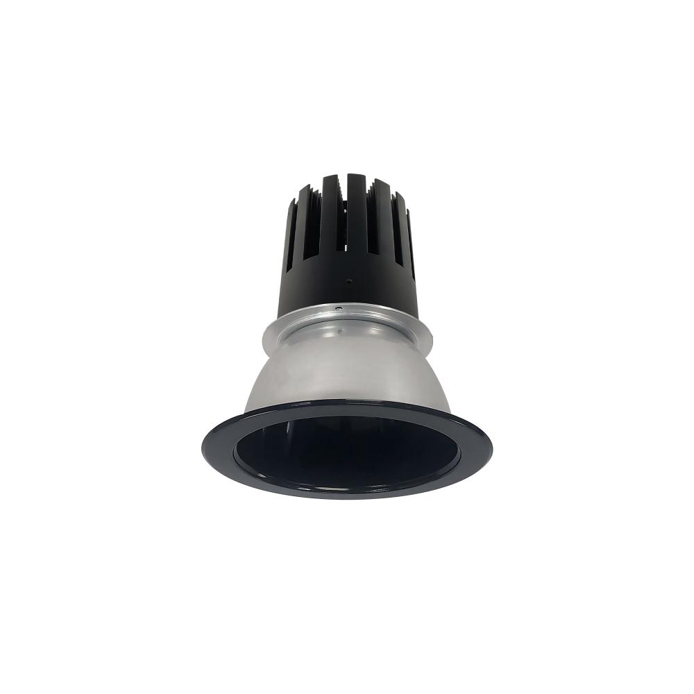 4&#34; Sapphire III Round Open Reflector, 2500lm, 3500K, Narrow Flood Optic, Black Reflector/Black