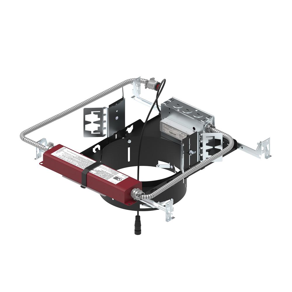 8&#34; Sapphire III Non-IC New Construction Housing w/ Integral Test Switch EM Driver, 13W / 900lm,