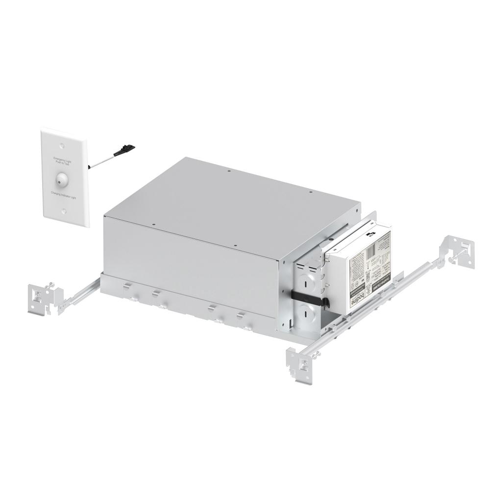 2&#34; Iolite LED Dedicated Chicago Plenum New Construction Housing w/ EM Driver, 13W, 120V input;