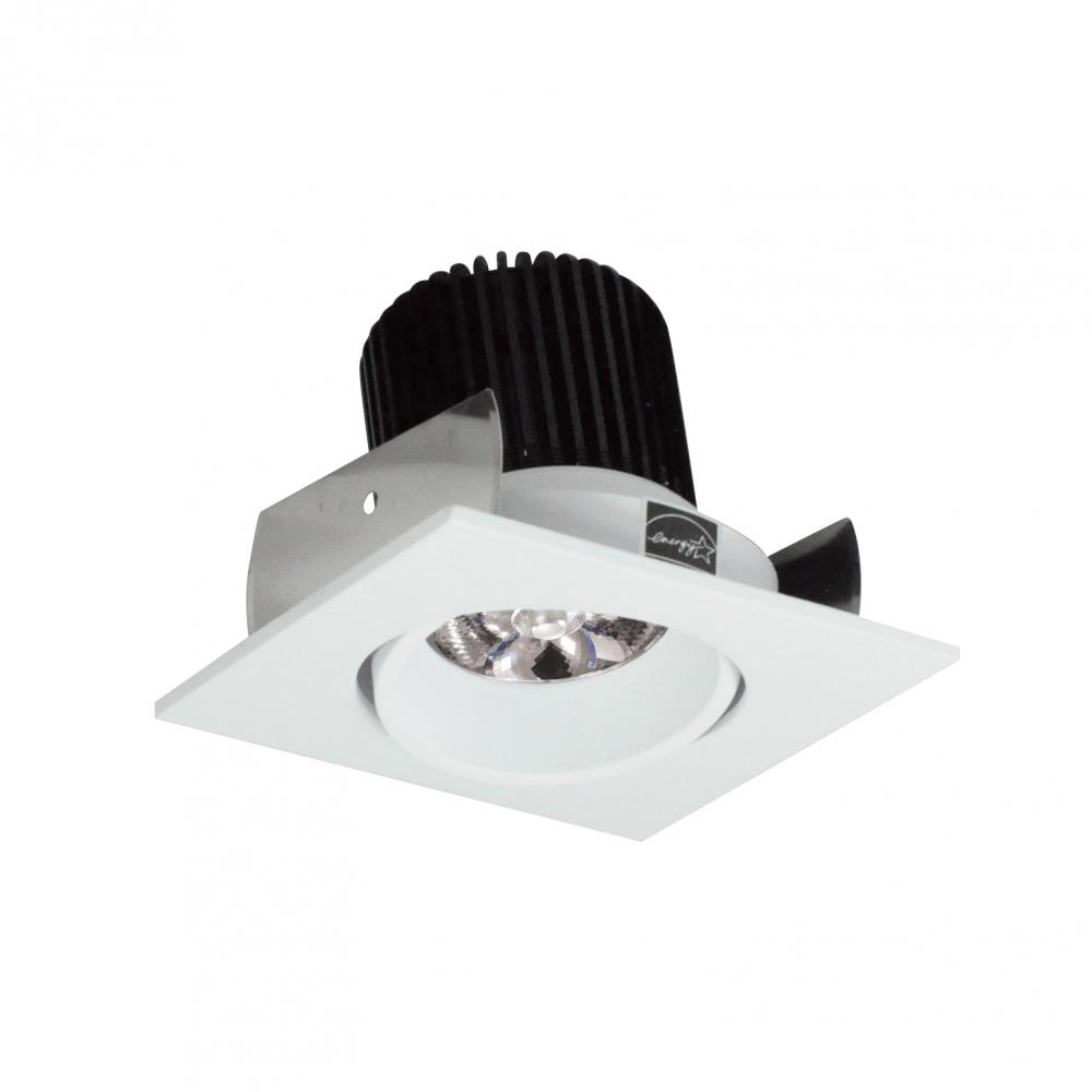 2&#34; Iolite LED Square Adjustable Cone Reflector, 10-Degree Optic, 800lm / 12W, 2700K, White