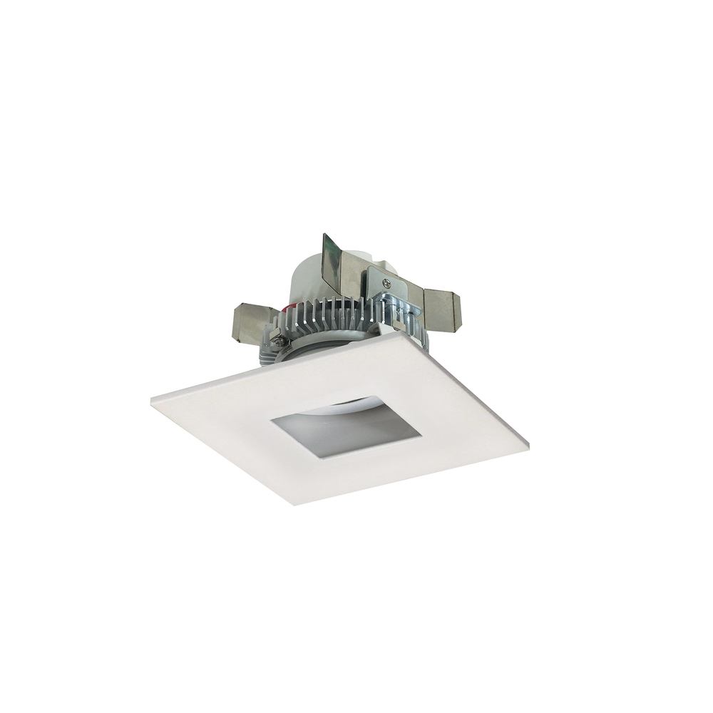 4&#34; Cobalt Click 750LM LED Retrofit, Square Pinhole, 10W, 2700K, White, 120V Triac/ELV Dimming