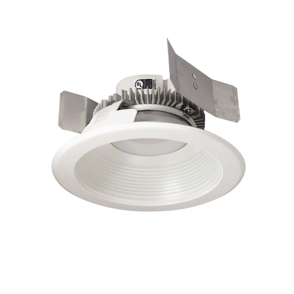 5&#34; Cobalt Click Round Retrofit Baffle, 1000lm / 13.5W, Selectable CCT, Matte Powder White