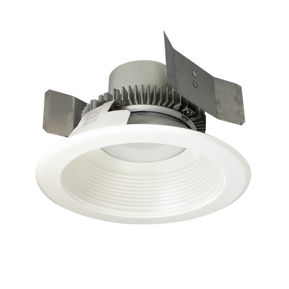 5&#34; Cobalt Click LED Retrofit, Baffle, 1000lm / 12W, 3500K, Matte Powder White Baffle / Matte