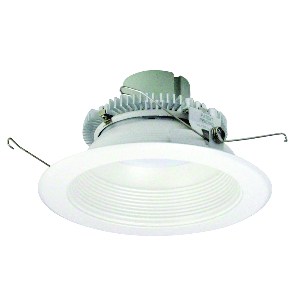 6&#34; Cobalt Click LED Retrofit, Baffle, 1000lm / 12W, 2700K, White Baffle / White Flange