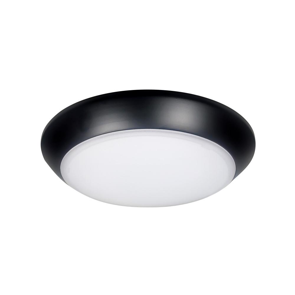 8&#34; AC Opal LED Surface Mount, 2150lm / 30W, 3000K, Black finish