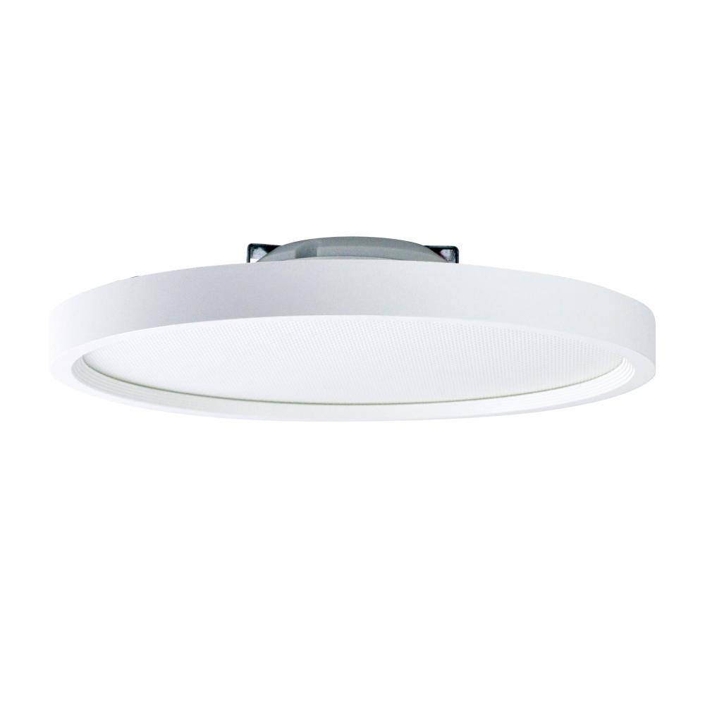 7&#34; SURF Round LED Surface Mount, 1100lm / 14W, 4000K, White finish