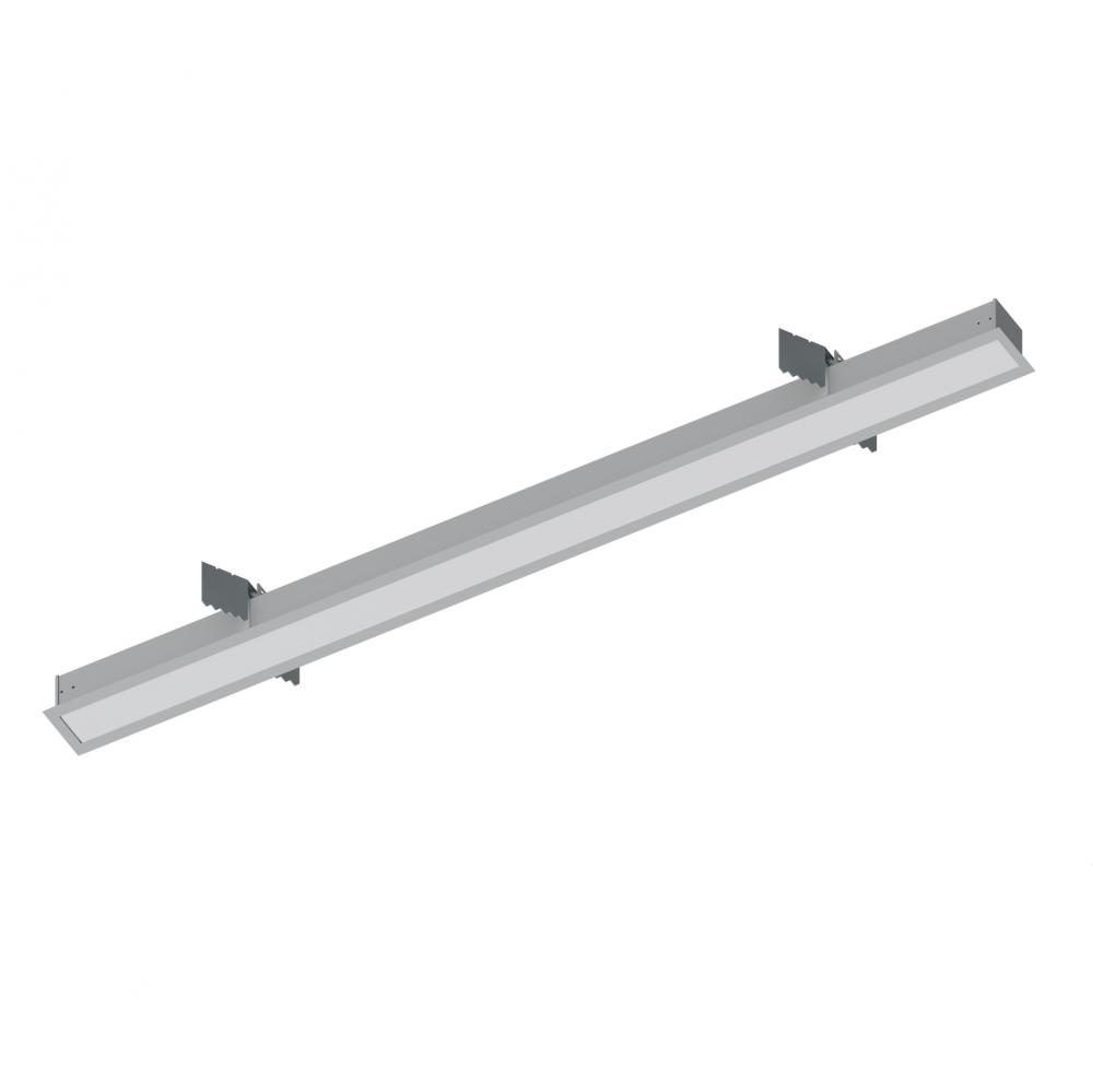 4&#39; L-Line LED Recessed Linear, 4200lm / 3000K, Aluminum Finish