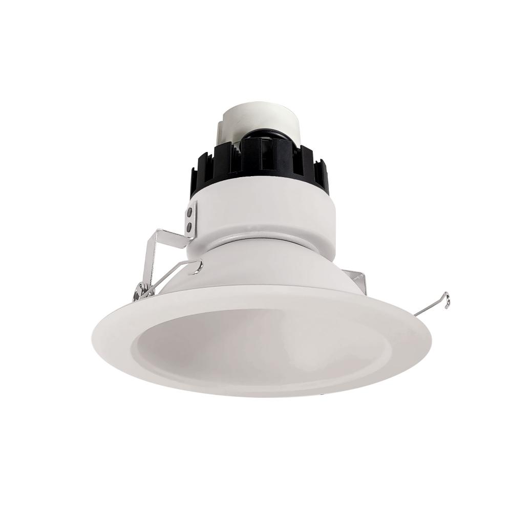 6&#34; Marquise III Retrofit, White Reflector/White Flange, 120-277V; 0-10V Dimming, 1300lm / 12W,