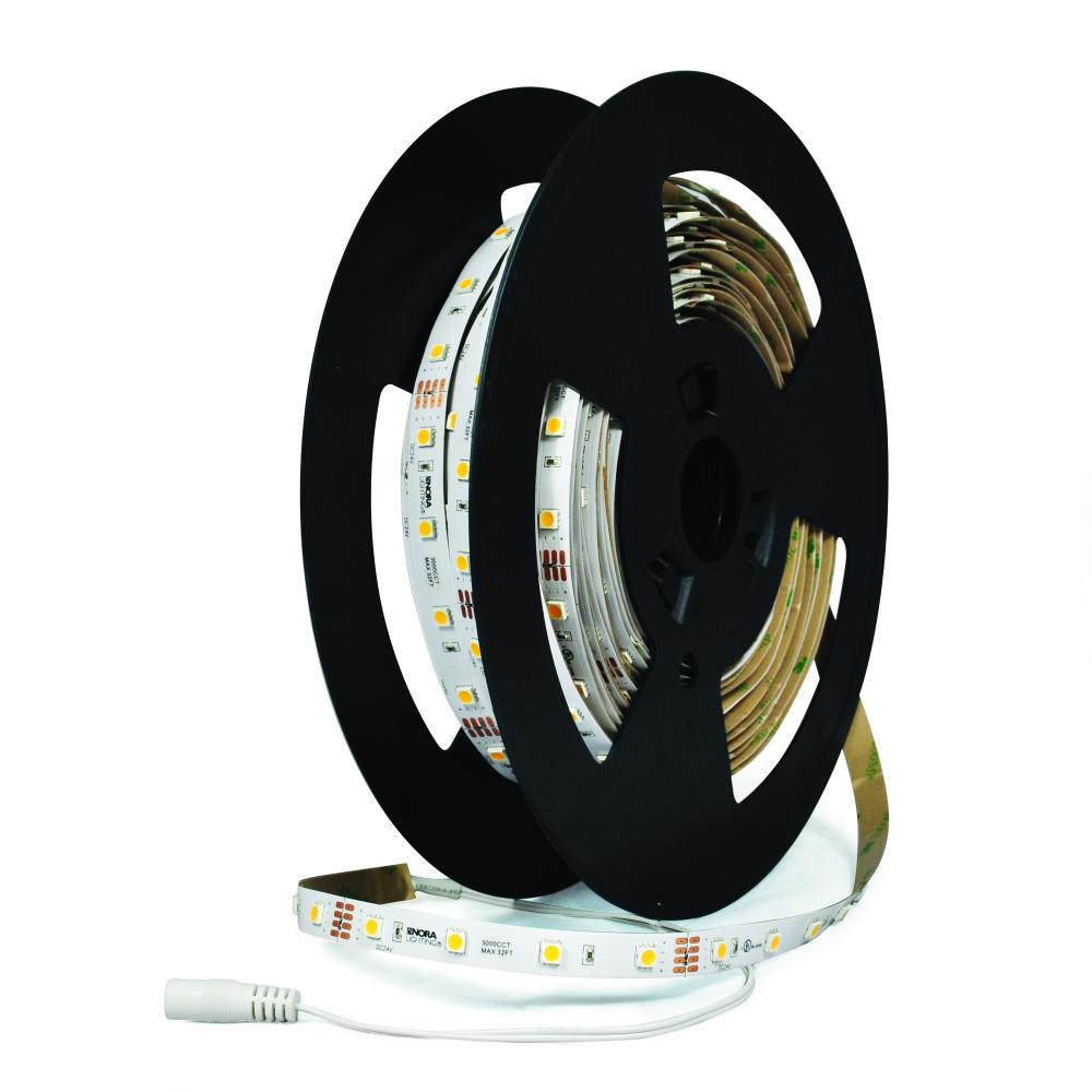 Hy-Brite 20&#39; 24V Continuous LED Tape Light, 375lm / 4.25W per foot, 3000K, 90+ CRI