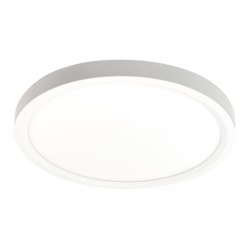 11&#34; wELO LED Surface Mount, 1588lm / 15W, 3000K, 80+ CRI, 120-277V; 0-10V, White