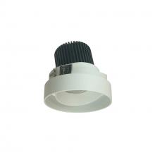 Nora NIO-4RTLA40QWW - 4" Iolite LED Round Trimless Adjustable, 10-Degree Optic, 800lm / 12W, 4000K, White Adjustable /