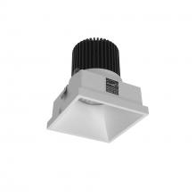 Nora NIO-4STLNDC40XMPW/10 - 4" Iolite LED Square Trimless Downlight, 1000lm / 14W, 4000K, Matte Powder White Finish