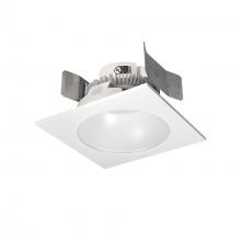 Nora NLCBC2-553TWWW/10 - 5" Cobalt Click Square Retrofit Reflector with Round aperture, 1000lm / 13.5W, Selectable CCT,