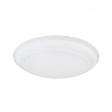 Nora NLOPAC2-R6509T2427W - 6" AC Opal LED Surface Mount, 1100lm / 16.5W, 2700K, White finish