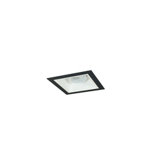Nora NMIOT-11-B-A-30X-10-MPW - Iolite MLS 1-Head Trim Kit, Black Flange, 3000K, 1000lm, MPW Adj. Snoot Trim