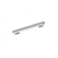 Nora NWLIN-21035A/L4P-R4 - 2' L-Line LED Wall Mount Linear, 2100lm / 3500K, 4"x4" Left Plate & 4"x4" Right