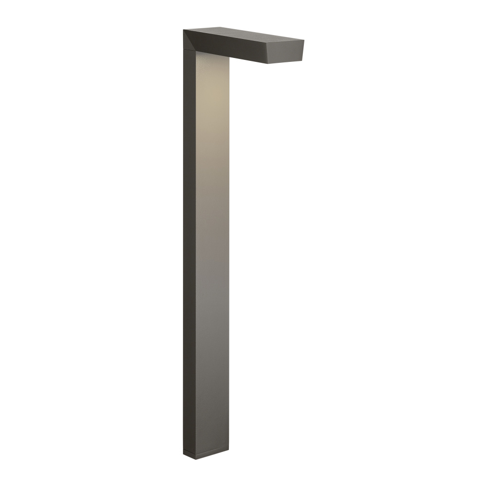 12 Volt 3000K LED 22.5&#34; Ninety Degree Path Light in Textured Architectural Bronze