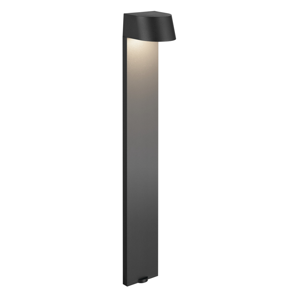 12 Volt 2700K LED 23.6&#34; Flared Top Path Light in Textured Black