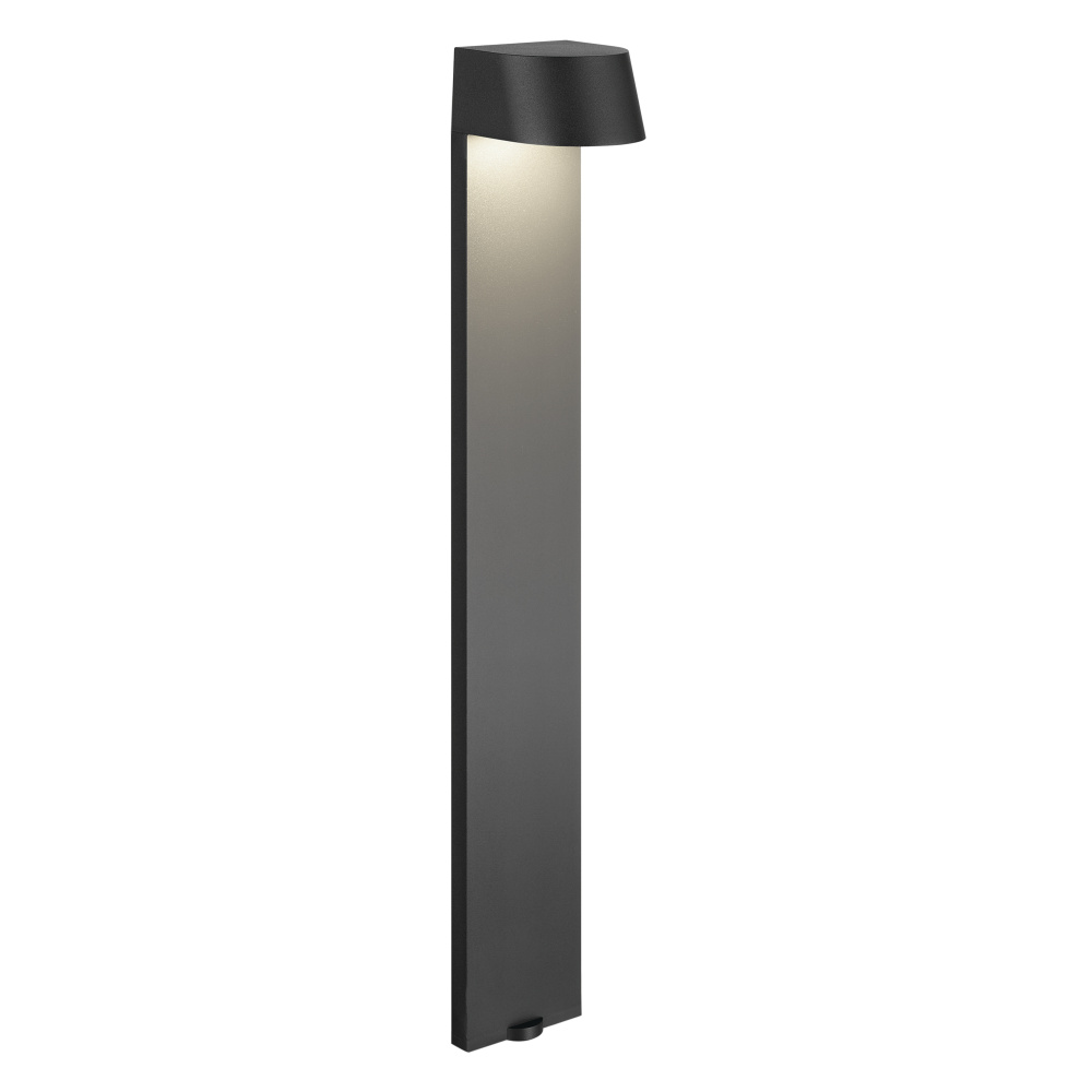 12 Volt 3000K LED 23.6&#34; Flared Top Path Light in Textured Black