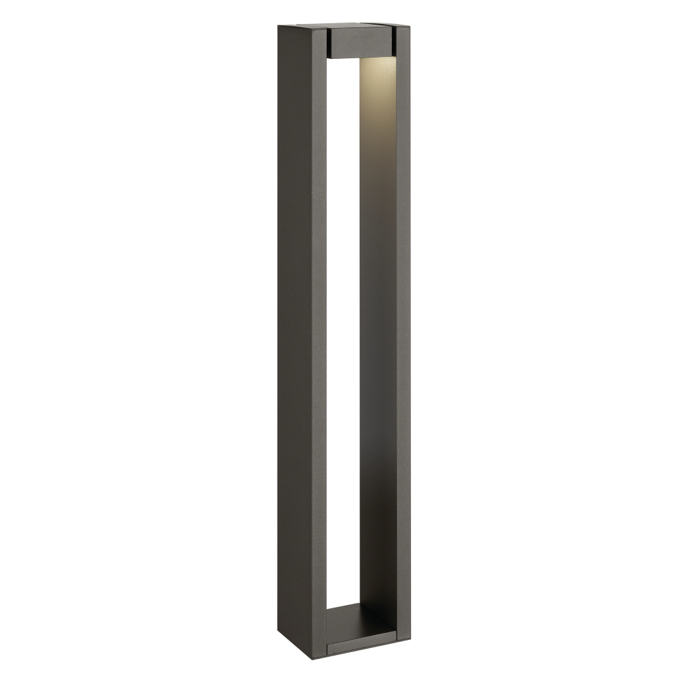 12 Volt 3000K LED 25.4&#34; Aimed Bollard in Textured Architectural Bronze