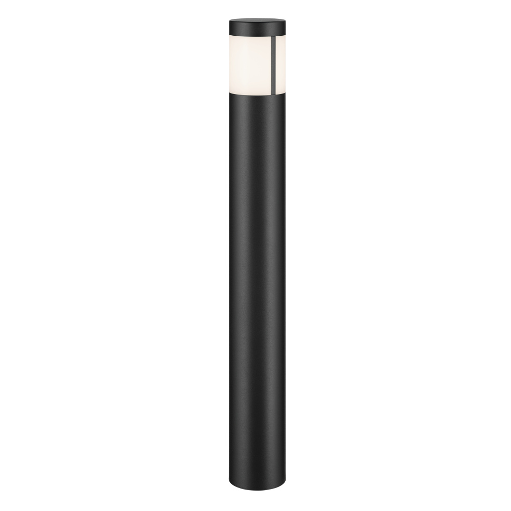 12 Volt 2700K LED 24&#34; Round Bollards in Textured Black