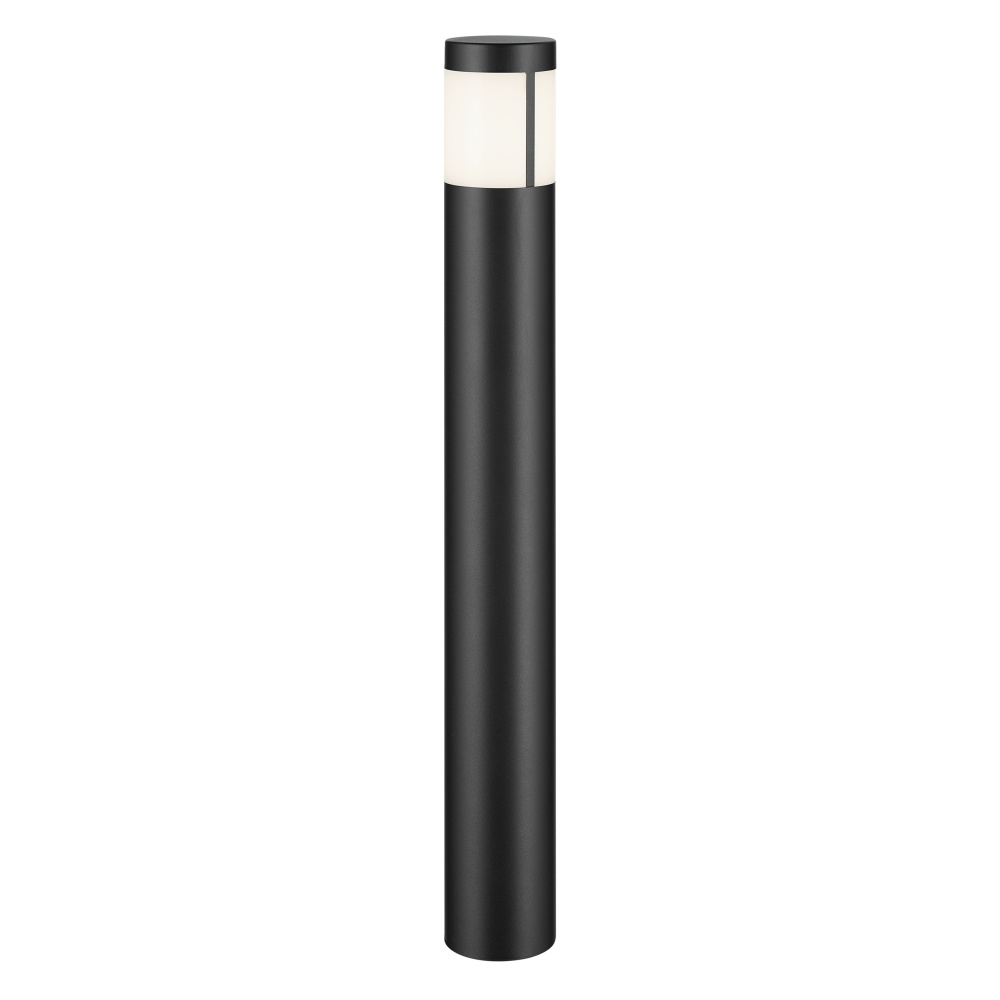 12 Volt 3000K LED 24&#34; Round Bollards in Textured Black