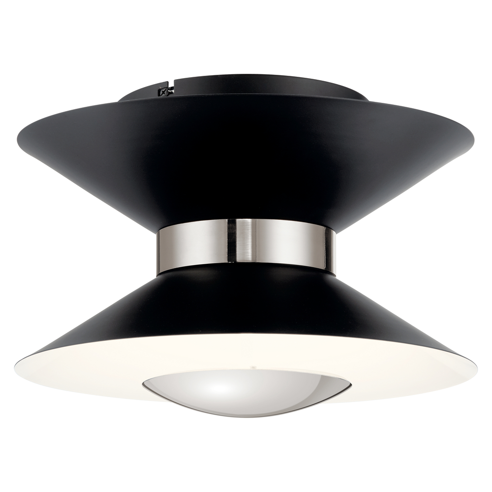 Kordan™ 8&#34; LED Flush Mount Matte Black