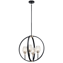 Kichler 44239BK - Chandelier 4Lt