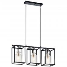 Kichler 52033PN - Linear Chandelier 3Lt