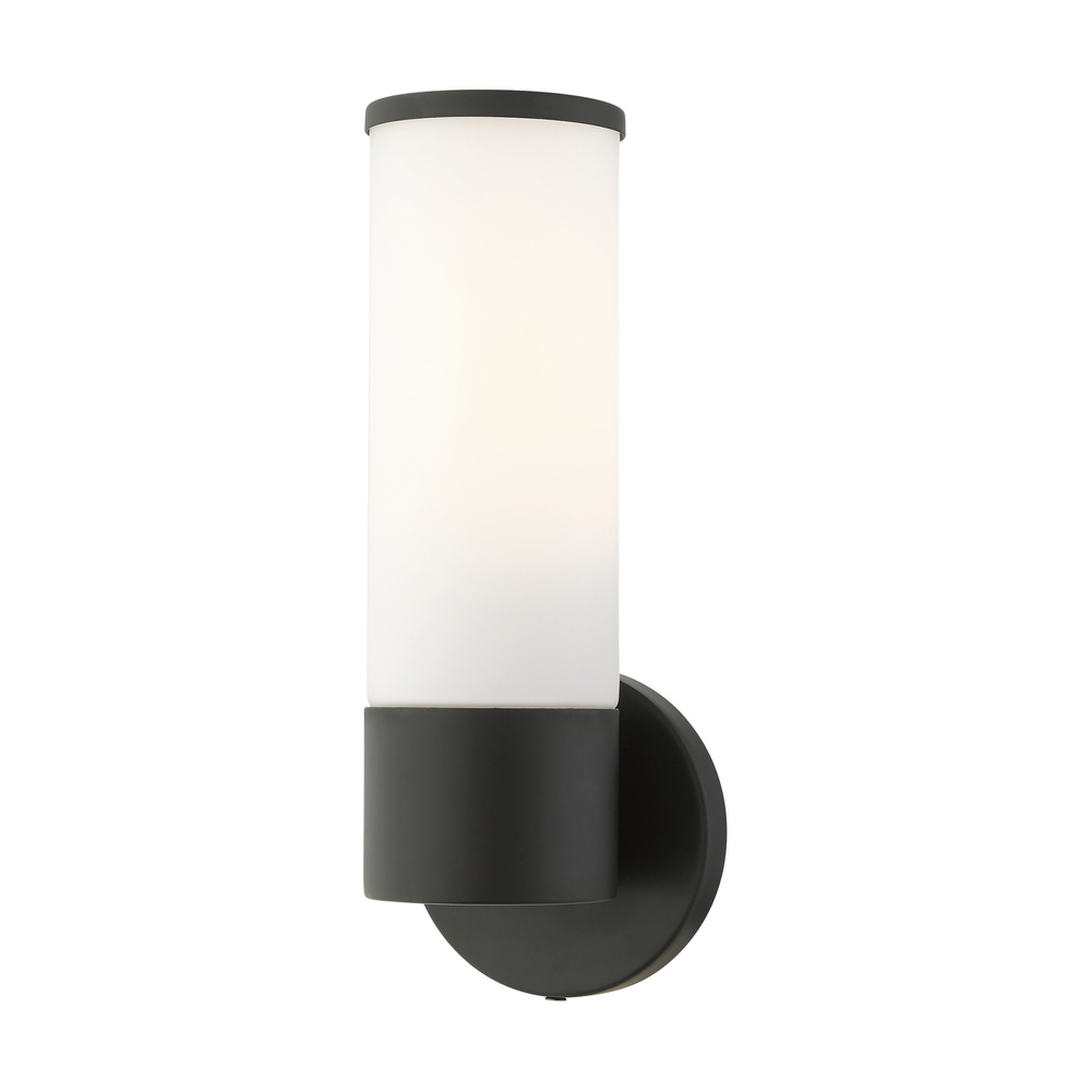 1 Lt Black ADA Single Sconce