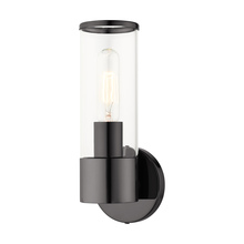 Livex Lighting 17281-46 - 1 Lt Black Chrome ADA Single Sconce