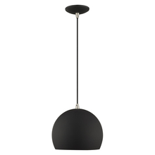 Livex Lighting 41181-04 - 1 Lt Black Mini Pendant