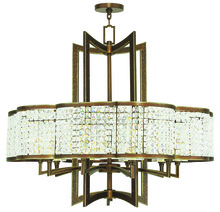 Livex Lighting 50579-64 - 10 Light Palacial Bronze Chandelier