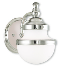 Livex Lighting 5711-05 - 1 Light Polished Chrome Bath Light