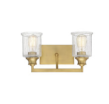 Savoy House 8-1972-2-322 - Hampton 2-Light Bathroom Vanity Light in Warm Brass