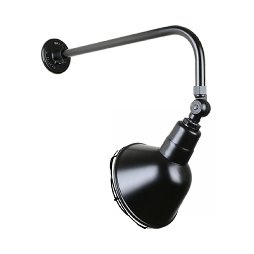 12&#34; Gooseneck Light Angle Shade, QSNB-13 Arm, Swivel Knuckle & Wire Guard Accessories