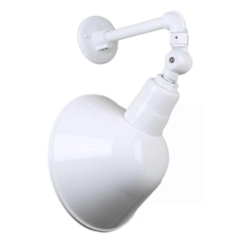 12&#34; Gooseneck Light Angle Shade, QSNB-44 Arm, Swivel Knuckle Accessory