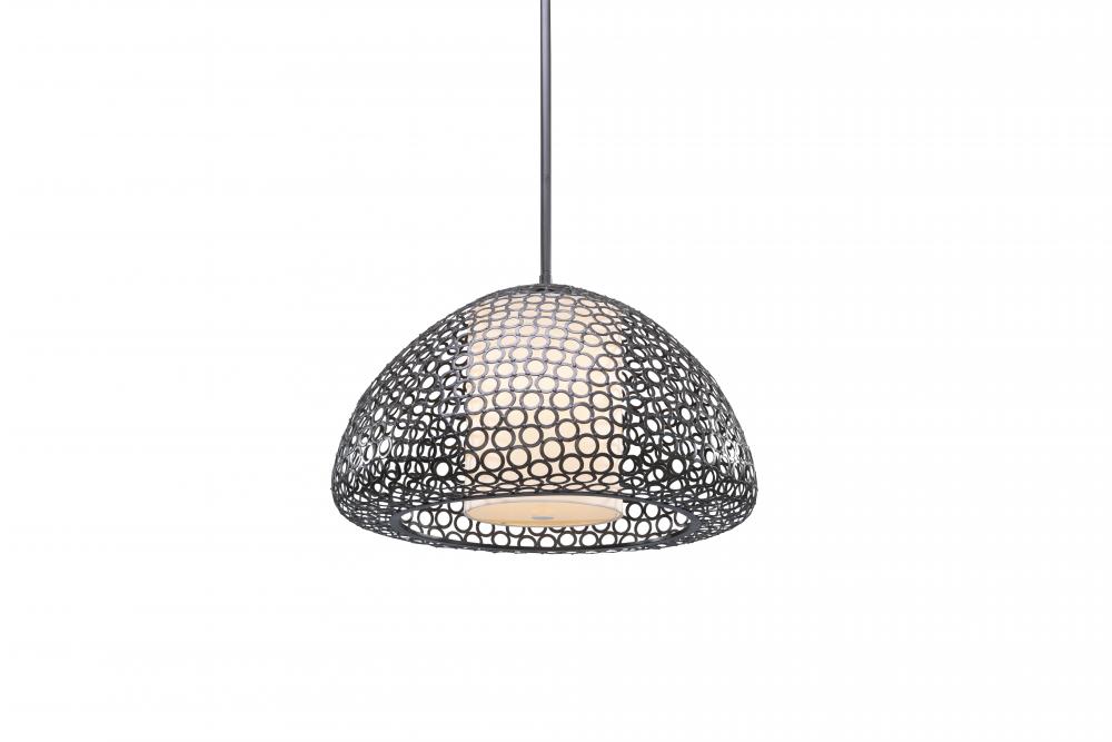 Dislton 24&#34; 3-Light Dome Pendant