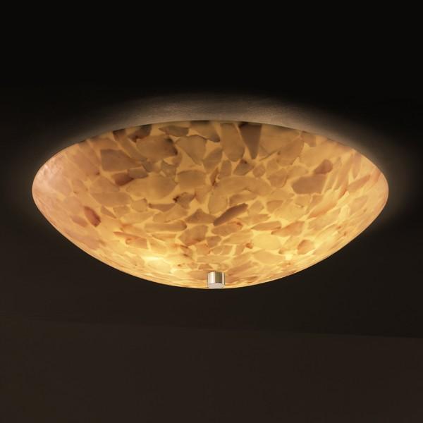 24&#34; Semi-Flush Bowl w/ Fluorescent Lamping