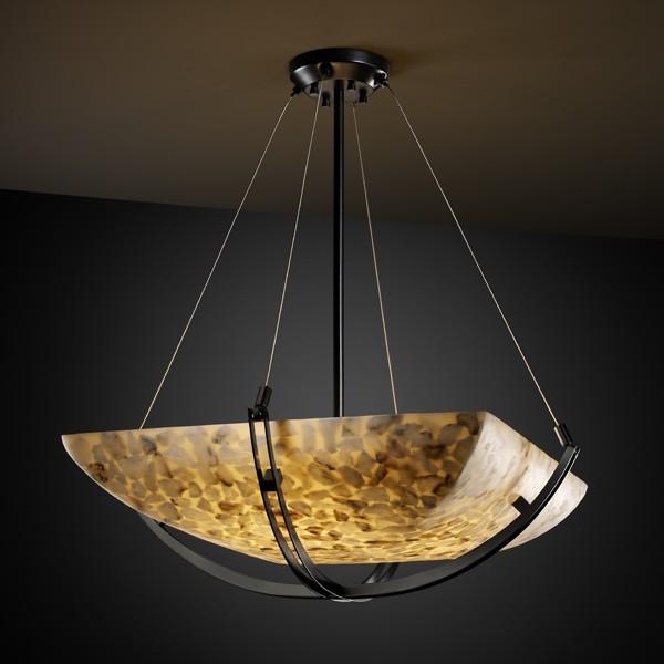 18&#34; Pendant Bowl w/ Crossbar