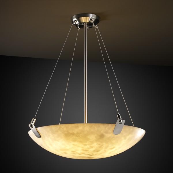 48&#34; Pendant Bowl w/ U-Clips