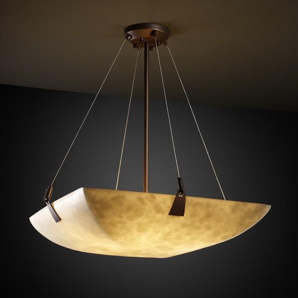 36&#34; Pendant Bowl w/ Tapered Clips