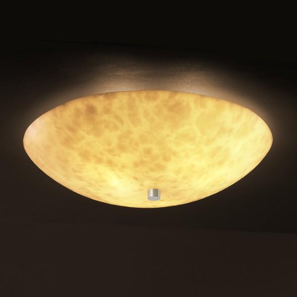 24&#34; Semi-Flush Bowl w/ Fluorescent Lamping