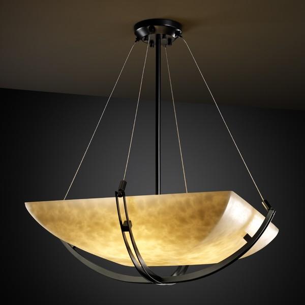 18&#34; Pendant Bowl w/ Crossbar