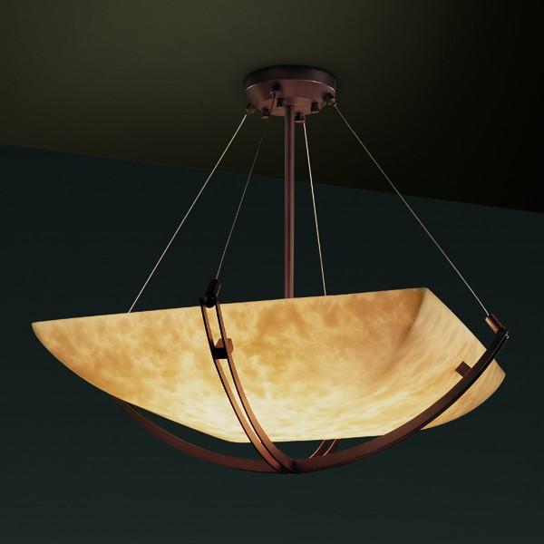 48&#34; Pendant Bowl w/ Crossbar