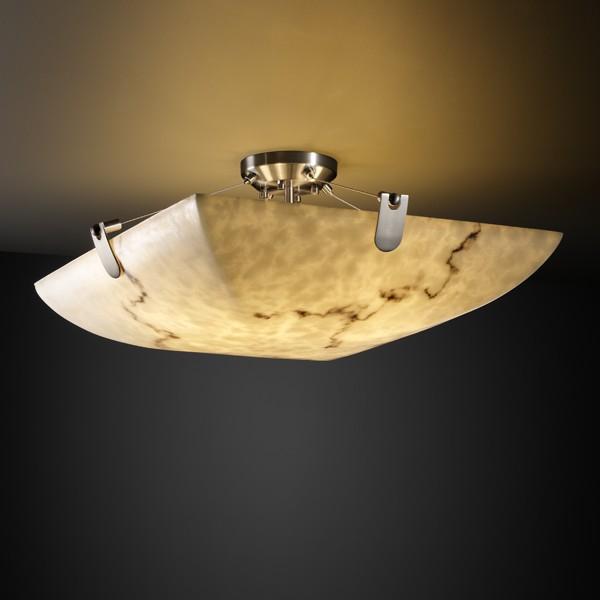 24&#34; Semi-Flush Bowl w/ U-Clips