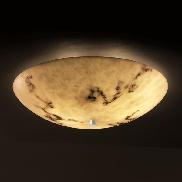 24&#34; Semi-Flush Bowl w/ Fluorescent Lamping