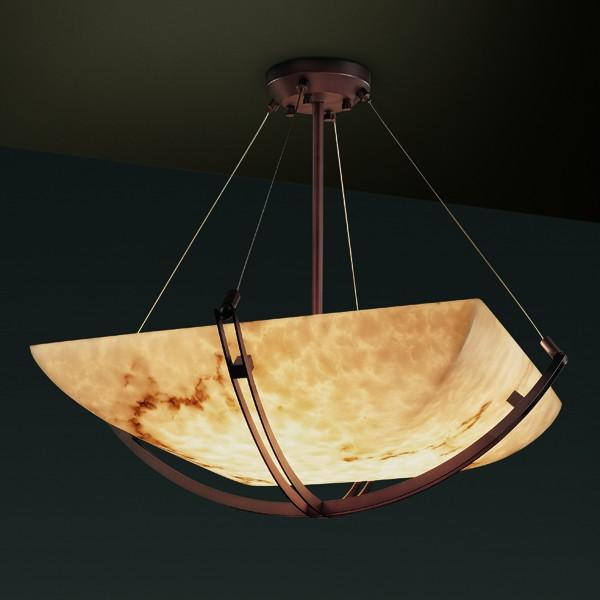 48&#34; Pendant Bowl w/ Crossbar