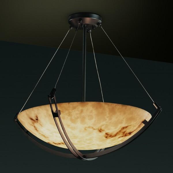 60&#34; Pendant Bowl w/ Crossbar