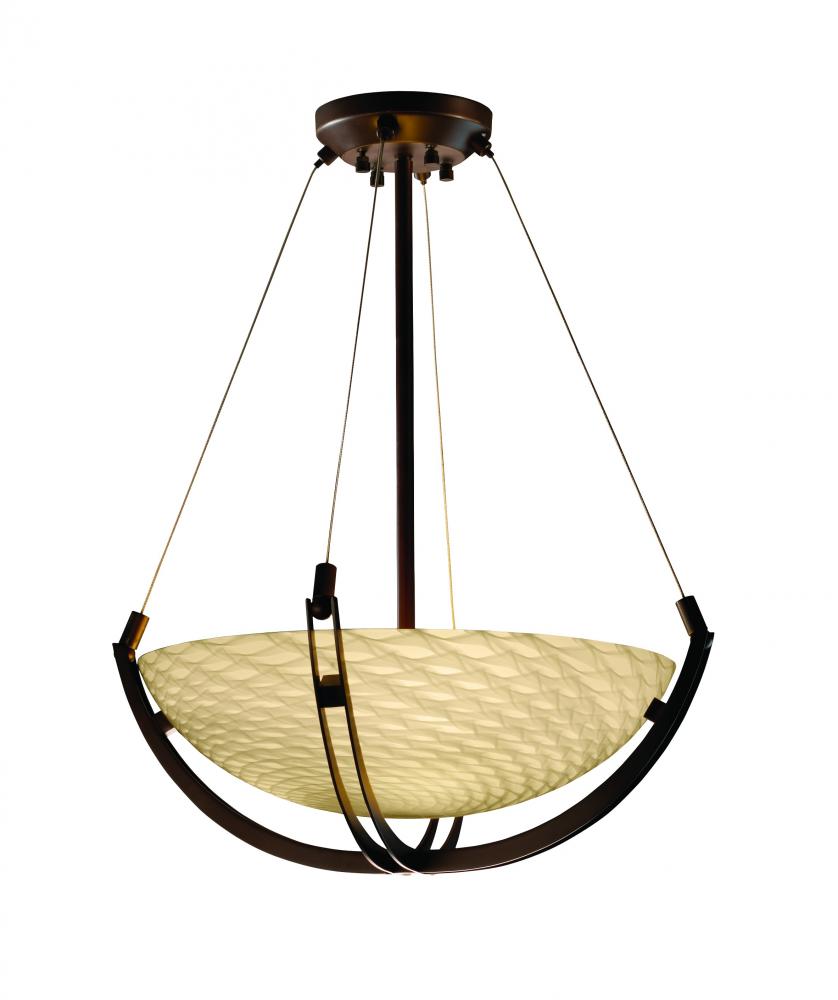 18&#34; Pendant Bowl w/ Crossbar